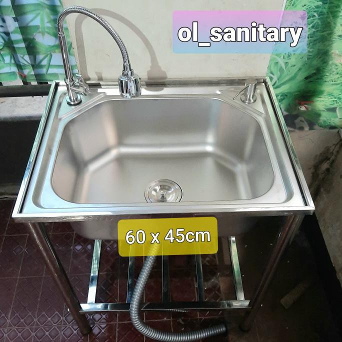 Bak Cuci Piring Meja Kitchen Sink Set Portable Wastafel Kitchen Sink Terlaris
