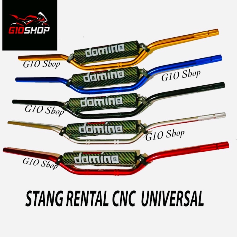 Stang Fatbar CNC Rental Plus Busa Universal Motor Nmax , PCX , ADV , KLX , WR155 , Vixion , CB150R ,