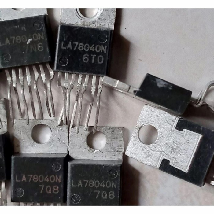 LA78040B LA78040N 78040B 78040N Original IC Vertikal Gambar To-220-7 - LA78040N