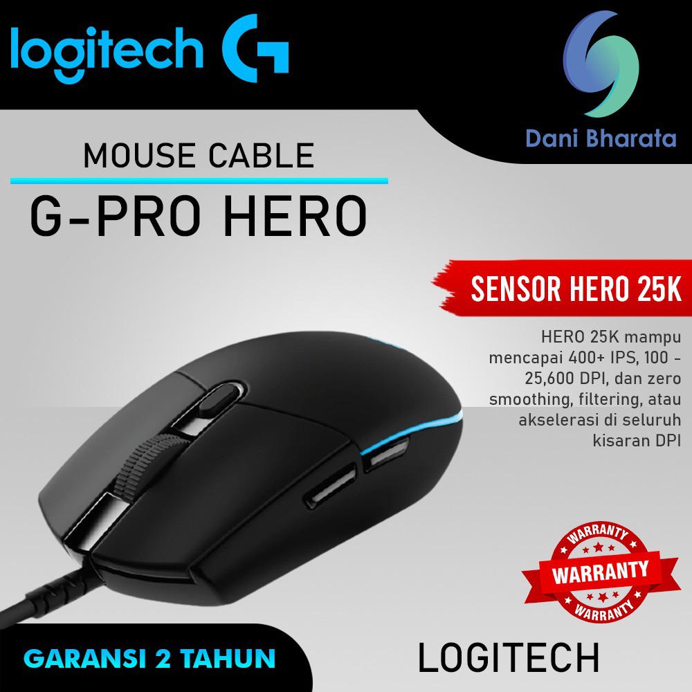 Mouse USB Gaming Logitech G Pro Hero