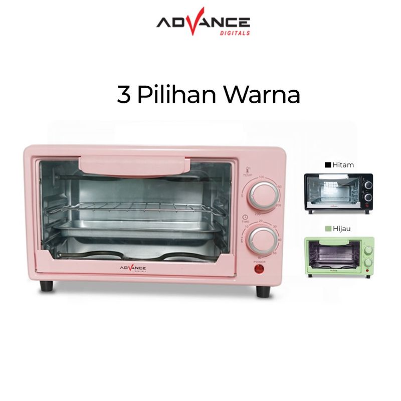 Advance Electric Oven (Oven Listrik ) AOV-100 Kapasitas 9L Garansi Resmi Advance 1 Tahun