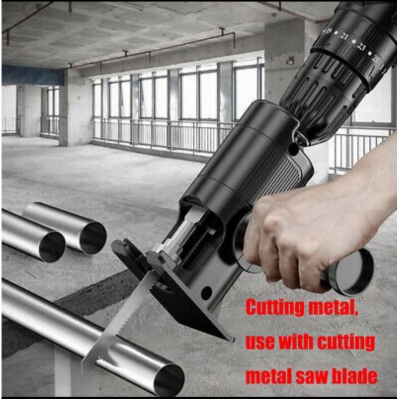 adapter drill jigsaw / adapter bor menjadi adapter jigsaw / alat merubah mesin bor ke gergaji