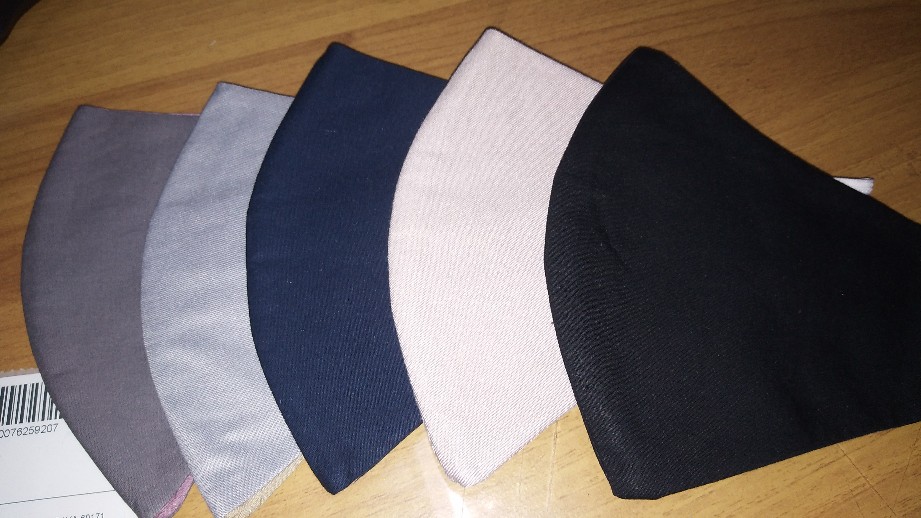 Masker Monochrome Pastels Premium Cloth Mask (5pcs)