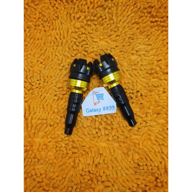 Jalu Knalpot CNC Universal Pelindung knalpot Nmax Aerox Pcx 2pcs