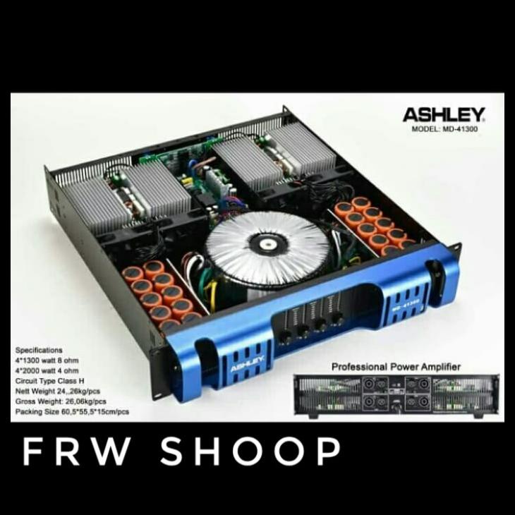 Power Amplifier Ashley Md 41300 / Md41300 / Md-41300 Original Kode 1347