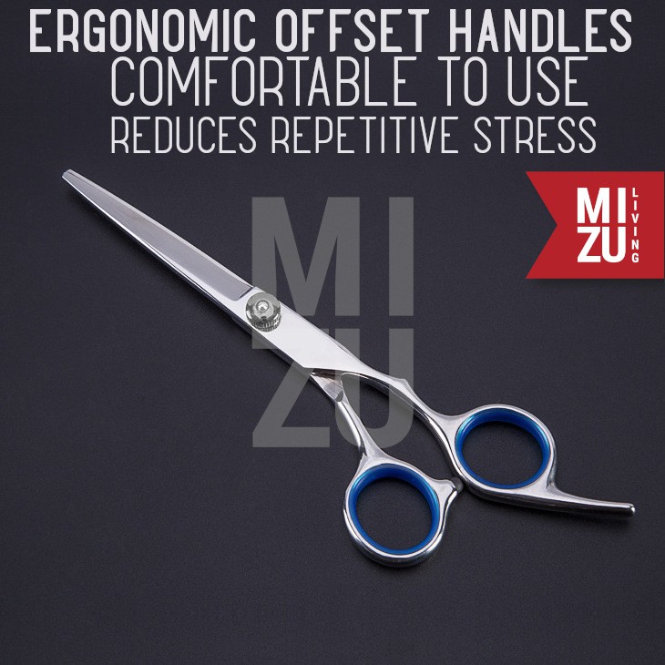 MIZU KAMIHASA Professional Haircut Scissors Gunting Potong Rambut 440C Stainless Steel