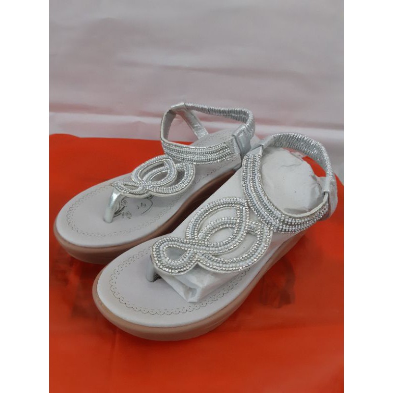 wedges sepatu slide / wedges slide wanita sofiya - sakilajaya