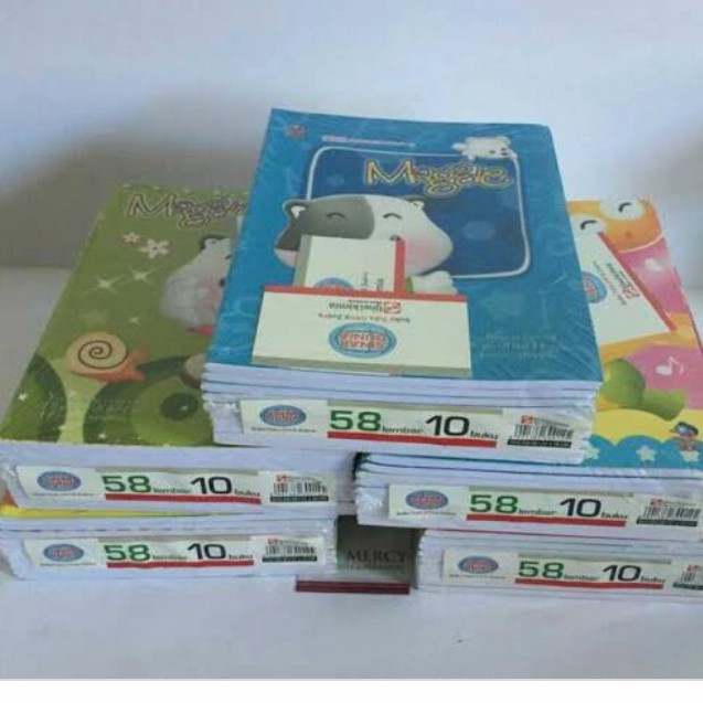 

Terlaris Buku Tulis 58 Lembar Sidu / Pack Gilaa!!!