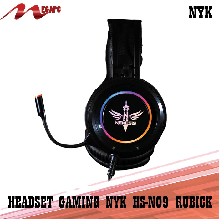 Headset Gaming RGB NYK HS-N09 Rubick