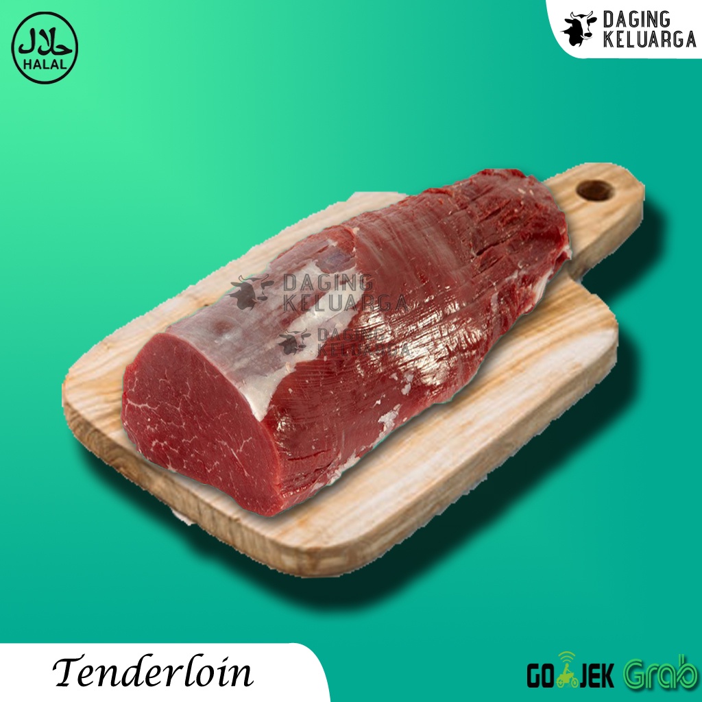 

DAGING TENDERLOIN/TENDERLOIN BEEF/DAGING STEAK/STEAK TENDERLOIN - 0.5 kg & 1KG