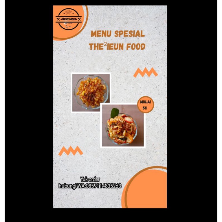 

Seblak kering dengan daun jeruk dan cabai pilihan