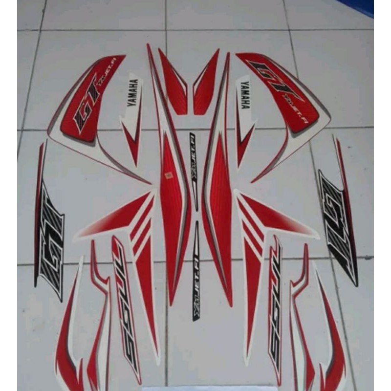 striping mio soul GT 2013 merah