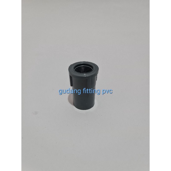 sok drat dalam 1/2 " aw / SDD / sok sambung drat dalam pvc Grest