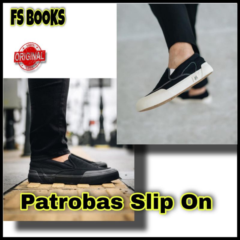 Sepatu Patrobas Slip On - ORIGINAL