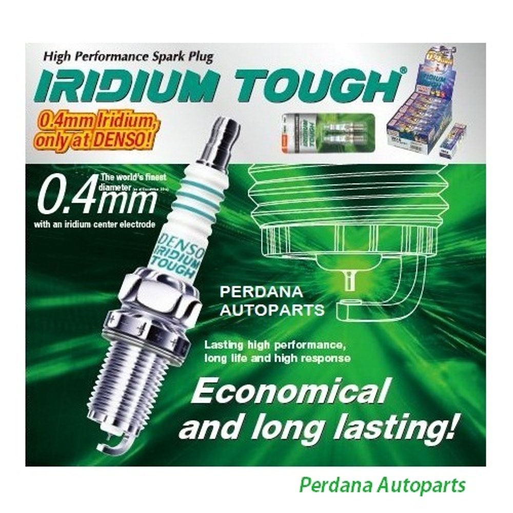 Busi Toyota Fortuner Bensin 2.7 Asli DENSO Iridium Tough oke