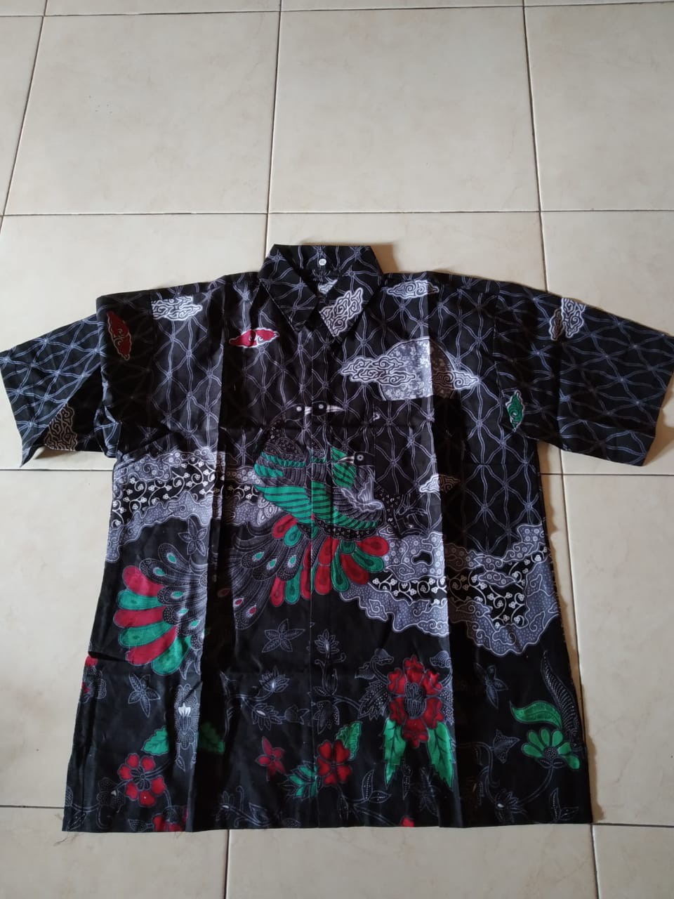 (new 2021) Gamis Batik Jumbo Couple Ld 100 Ld 104 Ld 110 Ld 120 Super Jumbo Motif Mego Abu