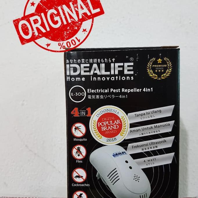 Ready Stock Idealife Pest Il300 / Il 300 Alat Pengusir Tikus Kecoa Serangga
