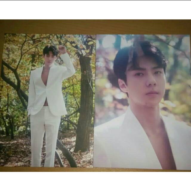 Exo Sehun Postcard Photocard Elyxion