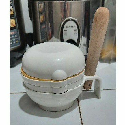 pigeon food maker set preloved pembuat mpasi penyaring penumbuk bubur bayi