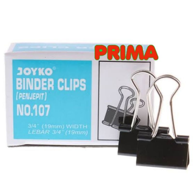 

Binder clip / klip / penjepit kertas Joyko no 107