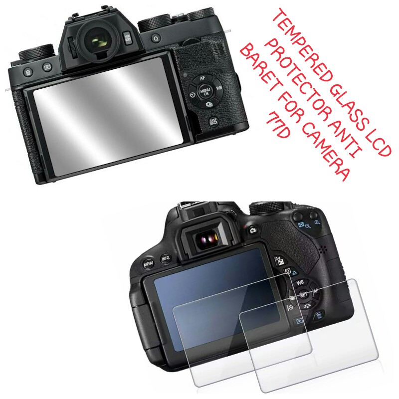 Tempered Glass LCD Kamera Canon EOS 77D