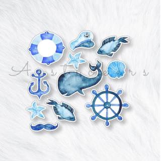 STICKER SEA AESTHETIC 1 PACK STIKER LAUT LUCU UNTUK CASE STICKER SEA AESTHETIC 1 PACK STIKER LAUT LUCU UNTUK CASE