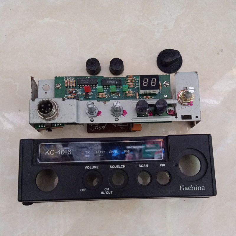 PANEL DEPAN RADIO RIG KACHINA UNTUK SPEARPART