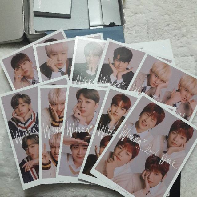 [READY] WANNA ONE CALLIGRAPHY MINI POSTER SET (PHOTO ESSAY SEASON 2)