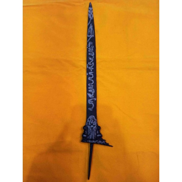 Koleksi Keris Antik Sepuh Pamor Keleng Tulisan Aksara Jawa Karya Sang Empu Tangguh Kamardikan