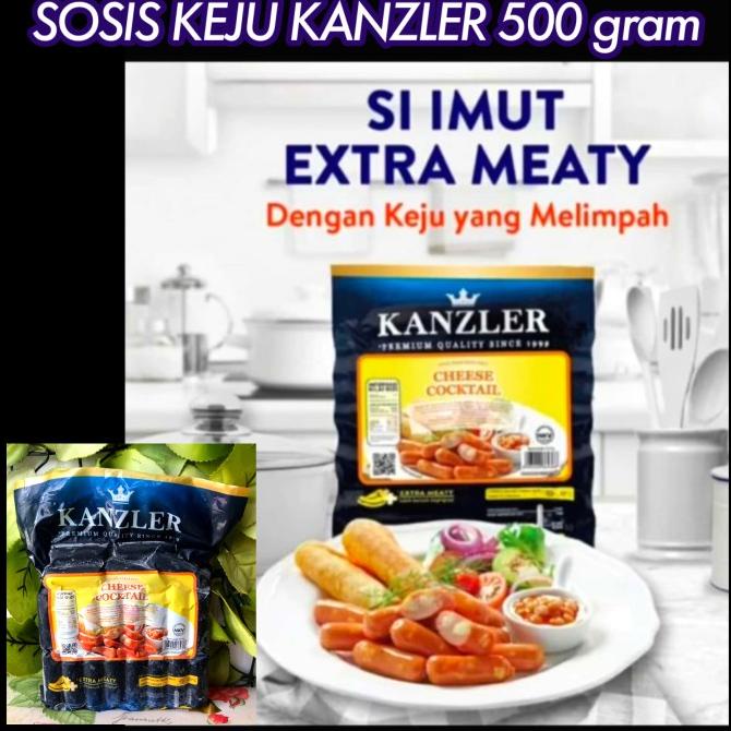 

Sosis Keju Kanzler Cheese Cocktail 500 gram Sosis Cimory