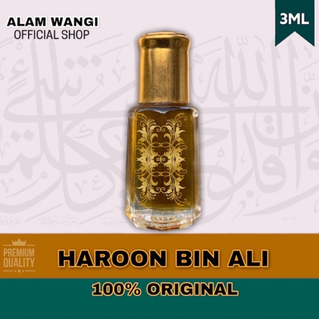 BIBIT MINYAK WANGI HARUN BIN ALI ORIGINAL IMPORT ARAB SAUDI