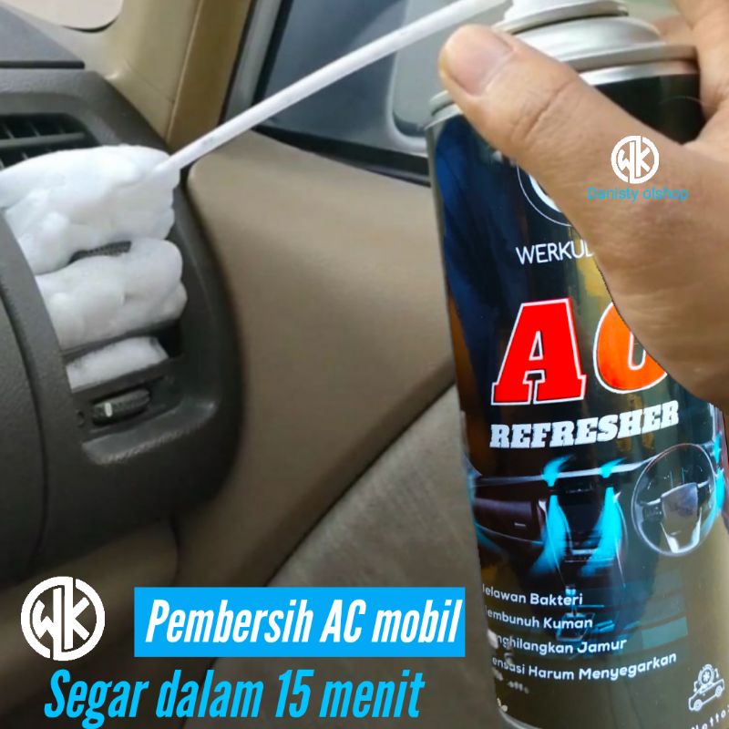 Pembersih AC mobil semprot WK /Ac refresher WK /penghilang bau apek/PEMBERSIH KOTORAN EVAPORATOR