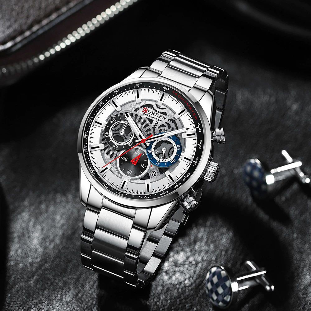 CURREN 8391 Jam Tangan Pria Analog Chronograph WK-SBY