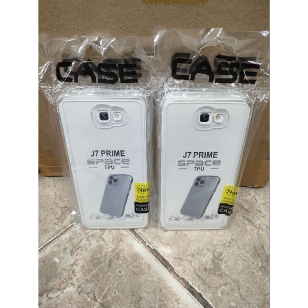 Softcase Samsung J7 Prime Silikon Casing Selicon Case Bening Transparan Terasfaran Pelindung Pro Camera