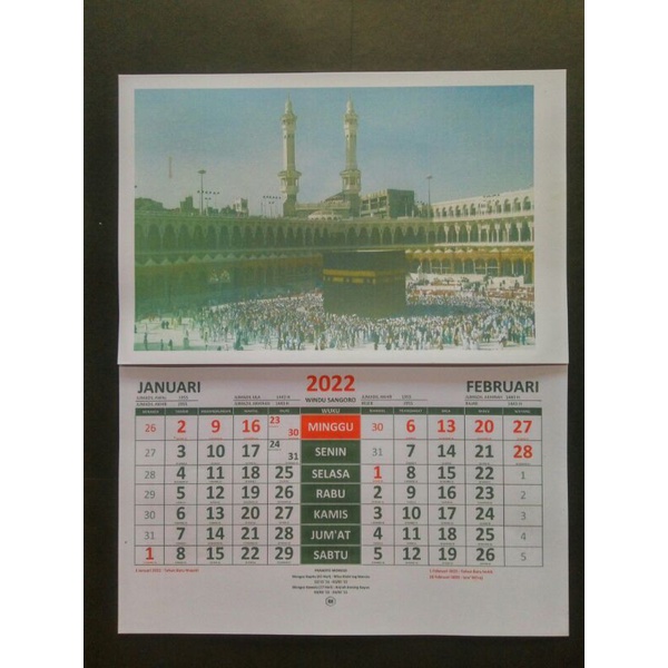 

Kalender Jawa 2022 Foto Ka'bah