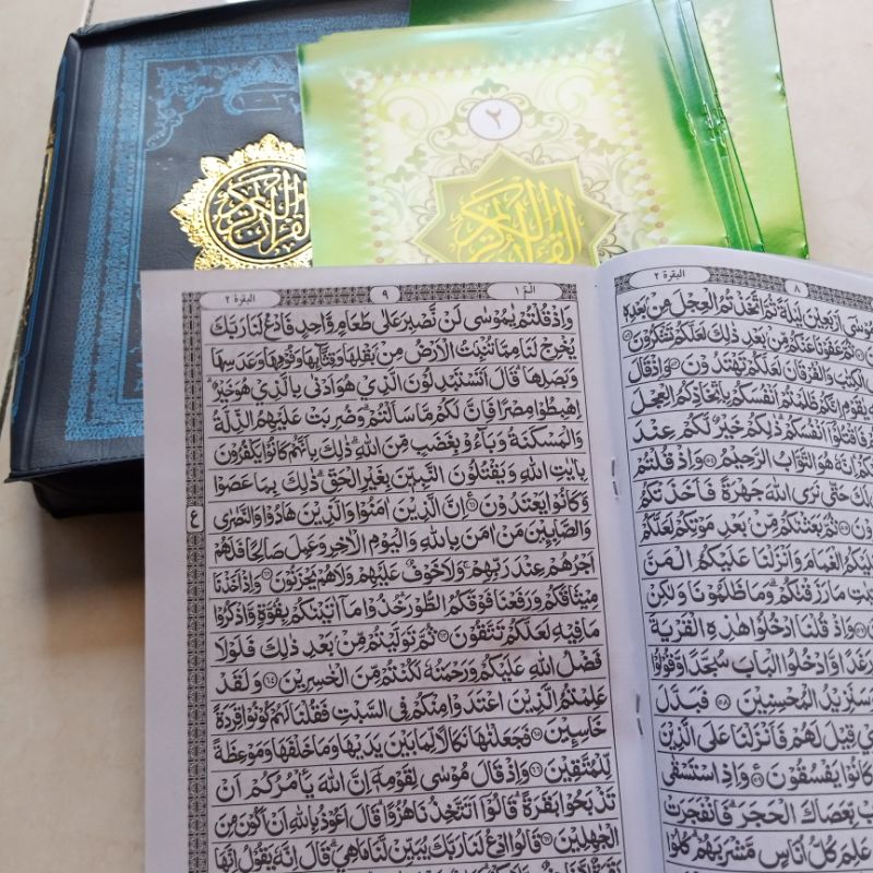 ASLI AlQuran  Quran Perjuz 30 juz Original murah  Terbaru