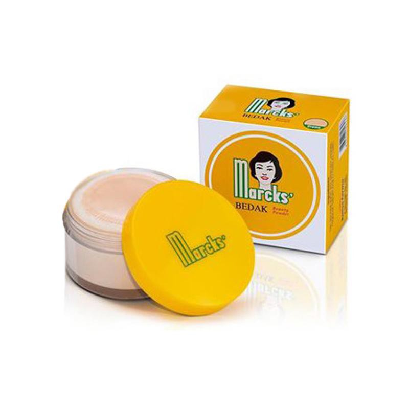 ORIGINAL MARCKS LOOSE POWDER ACTIVE BEAUTY BEDAK TABUR 20 GR TEMPAT KACA