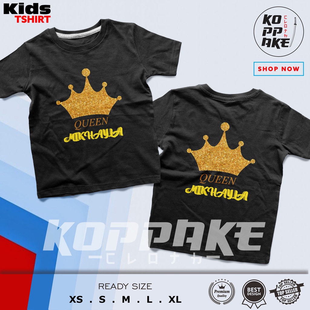 Kaos Anak Request Nama Baju Distro