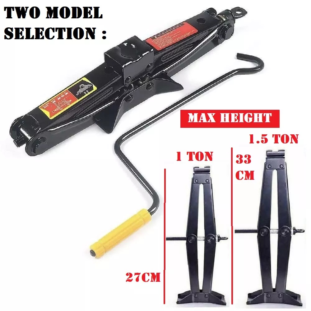 DONGKRAK JEMBATAN 1.5 TON DONGKRAK GUNTING CAR SCISSORS JACK 1,5 TON