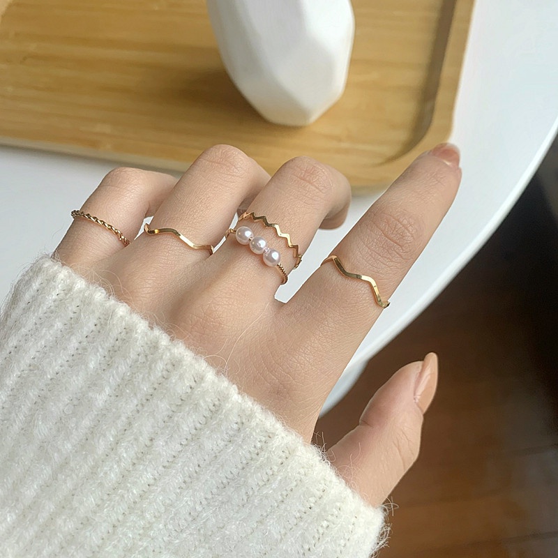 Cincin Mutiara Model Simple Untuk Aksesoris