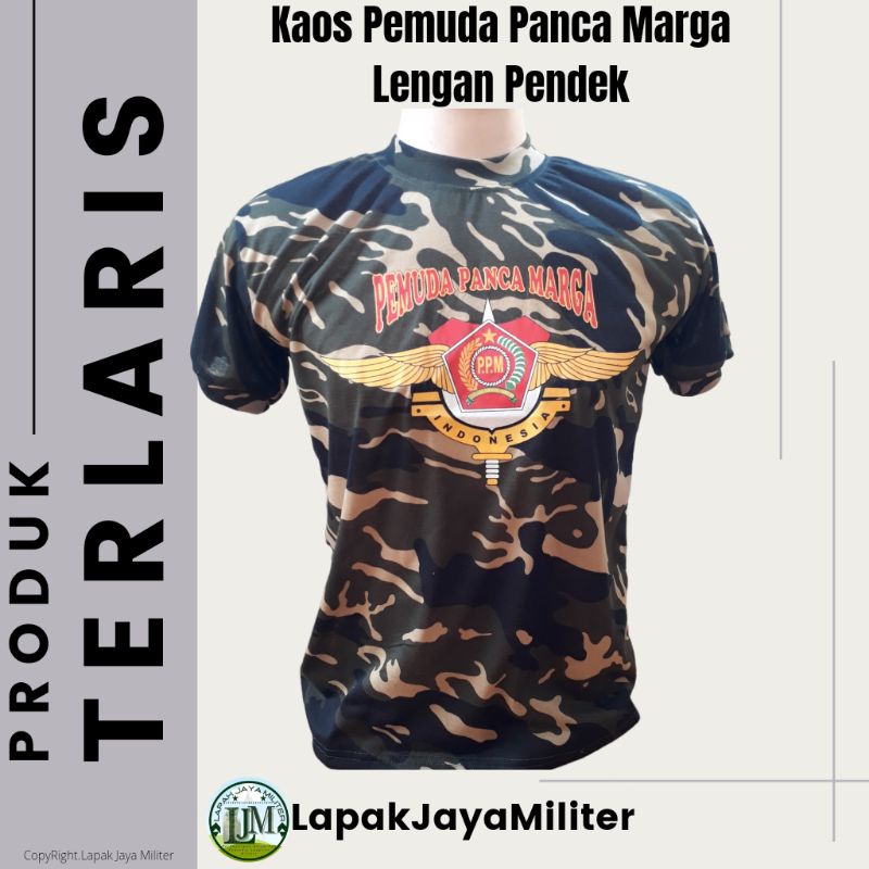 Kaos PPM,BAJU Kaos Pemuda Panca Marga,Kaos Oblong PPM,Loreng PPM