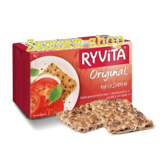 

Ryvita Crispbread Original Rye biscuit biskuit 250gr