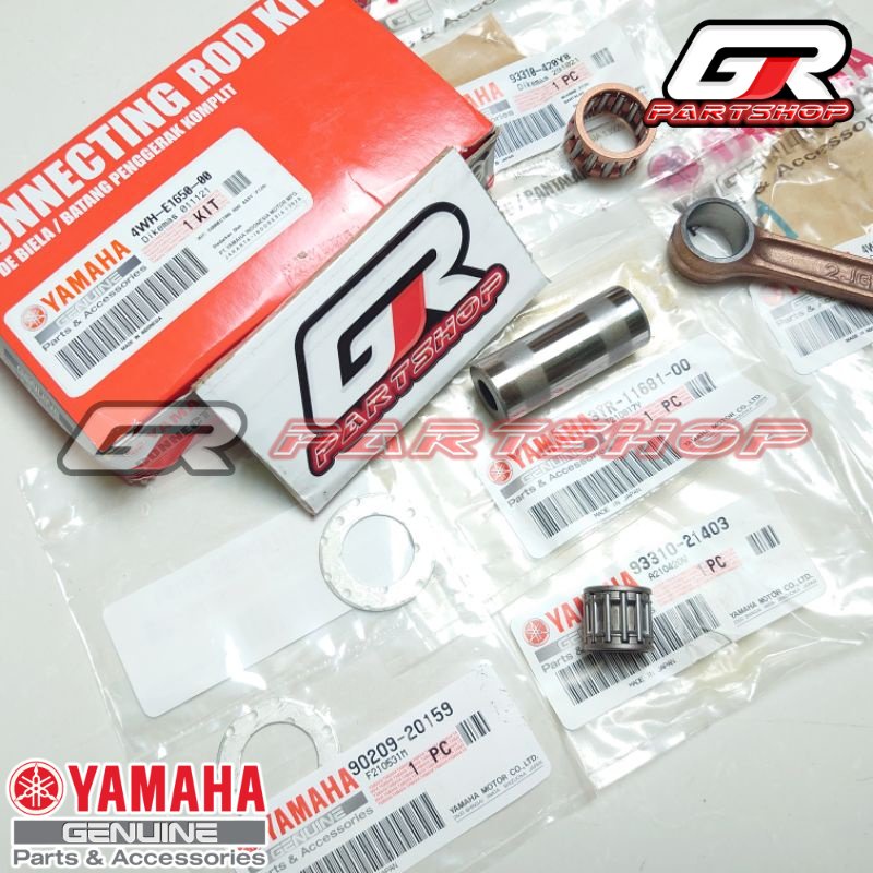 stang seher assy f1zr ori ygp fizr fiz f1z r force one forceone force1 poswan setang piston kit connecting rod