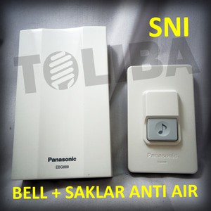 bell pintu bell rumah panasonic / knop bell saklar bell panasonic sni