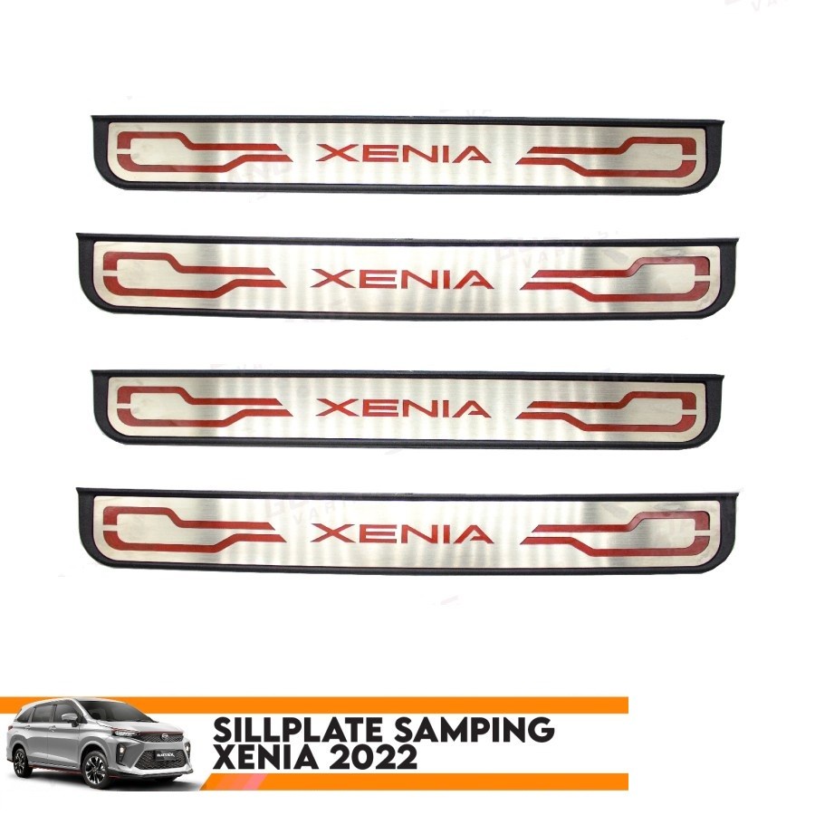 Sillplate Samping Xenia 2022 Merah