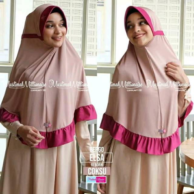  Bergo  Elsa Coksu  Muslimah Millionaire Harga Member Free 