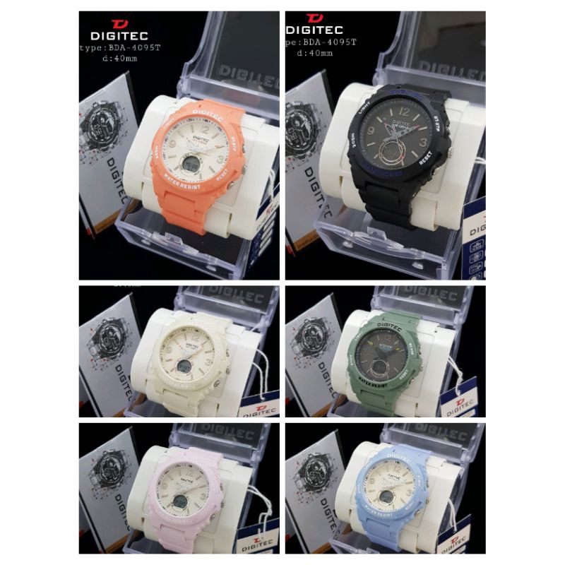 Jam tangan wanita DIGITEC DG BDA-4095T original