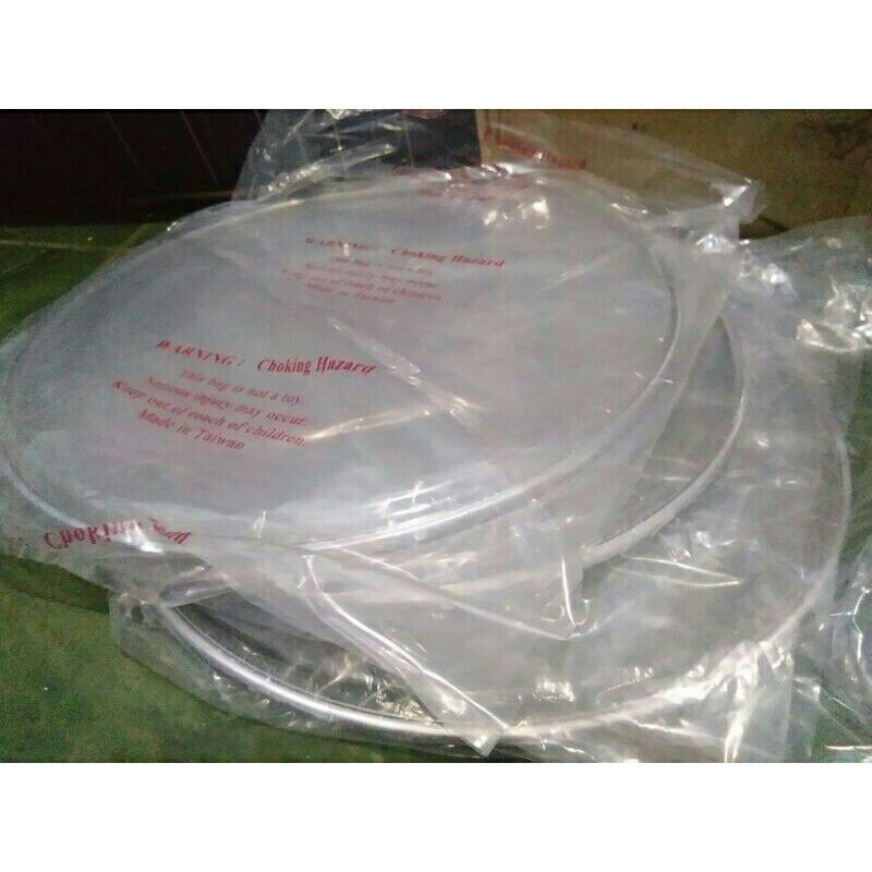 DRUM HEAD bottom 13 inch SNARE SIDE MEMBRAN BAWAH CLEAR BENING TRANSPARAN INCH MADE IN TAIWAN