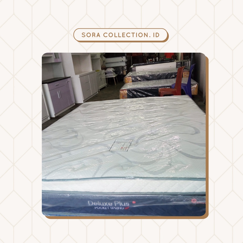 Central Springbed Deluxe Plus Pocket Uk 100x200 ( hanya kasur )