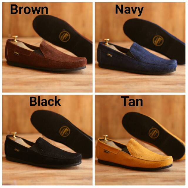 SEPATU SLIPON KULIT CEVANY JESTER ORIGINAL